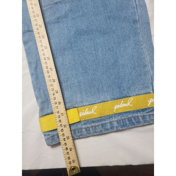 Marithe Francois Girbaud M+FG Sz 42M Shuttle Tape Denim Jeans 90s Baggy Y2K Wide - Picture 3 of 16